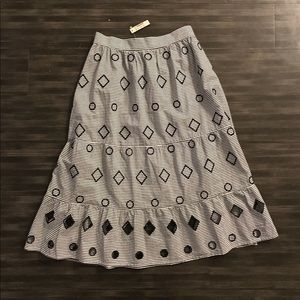 NWT Madewell Midi Skirt | Size XS